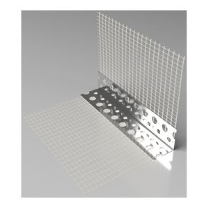 perfil aluminio com rede