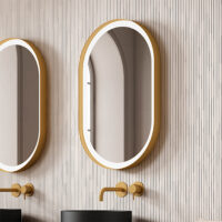 Espelho de casa de banho Loira Led