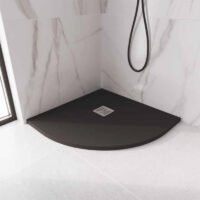 base de duche Ardesia semi-circular