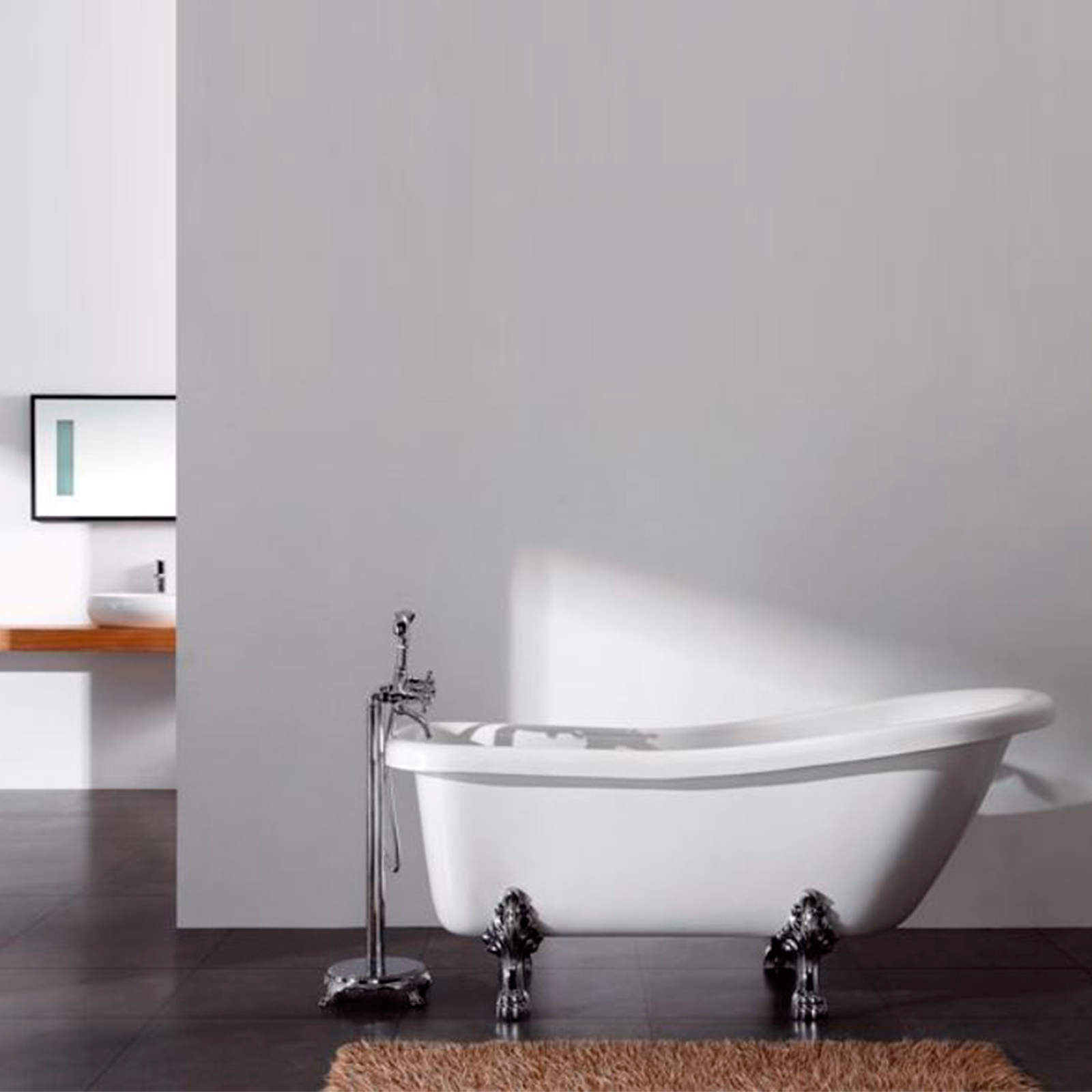 Banheira de Pés Branca 6310