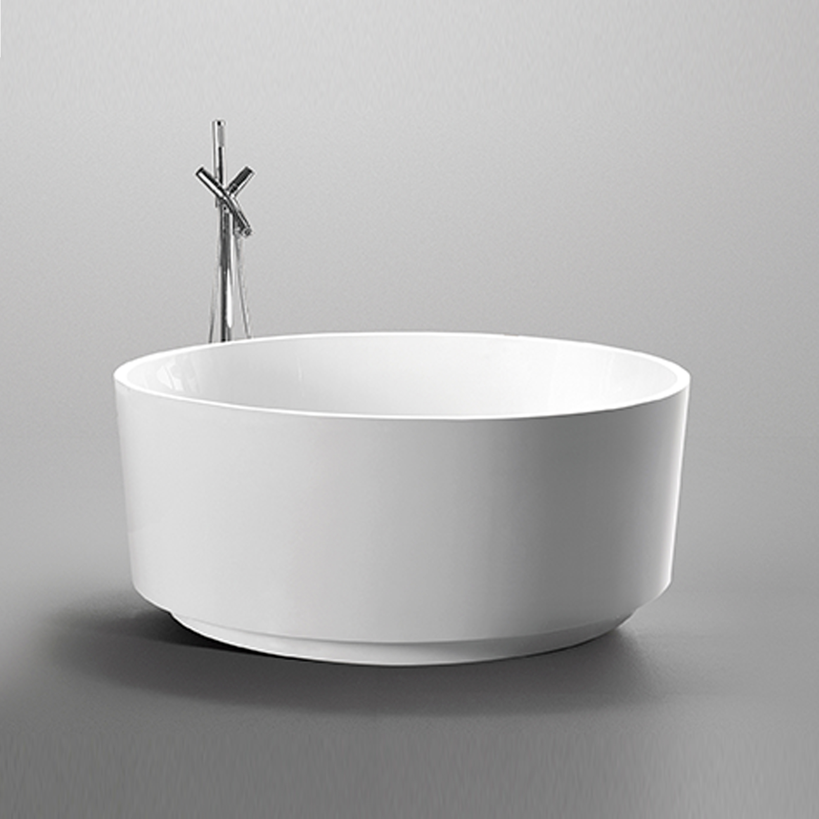 Banheira Redonda Branca Ref.6828