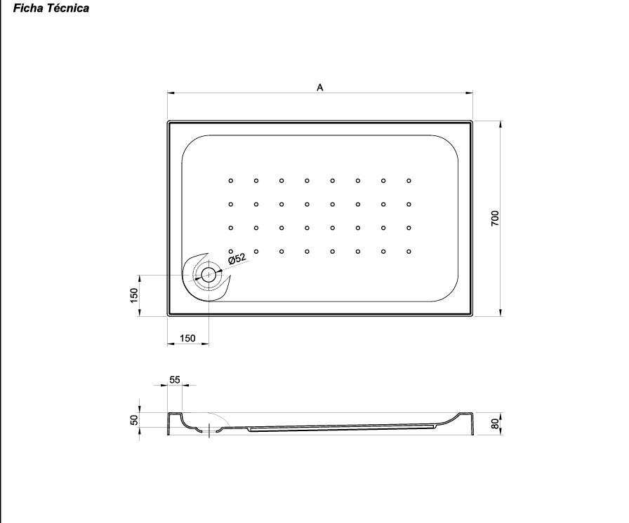 Base de chuveiro Esfera - Image 2