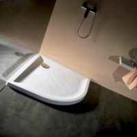 Base de chuveiro de canto modelo Vita